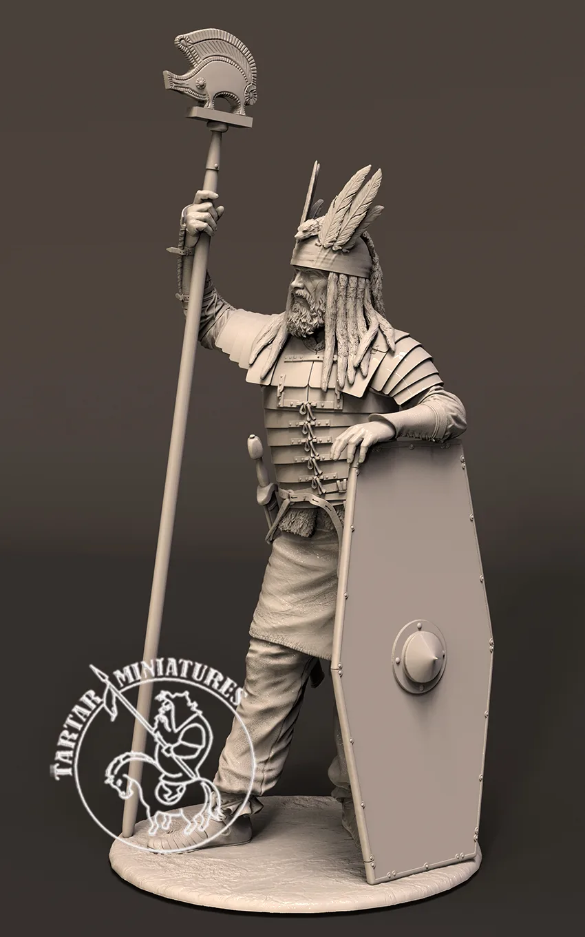 Germanic warrior wearing Roman lorica segmentata 5